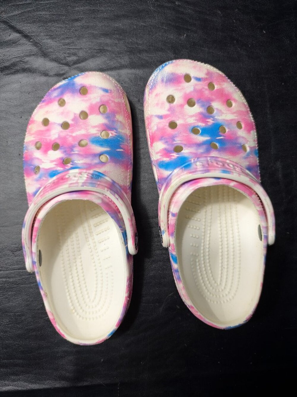 Women's Crocs Tie-Dye Design